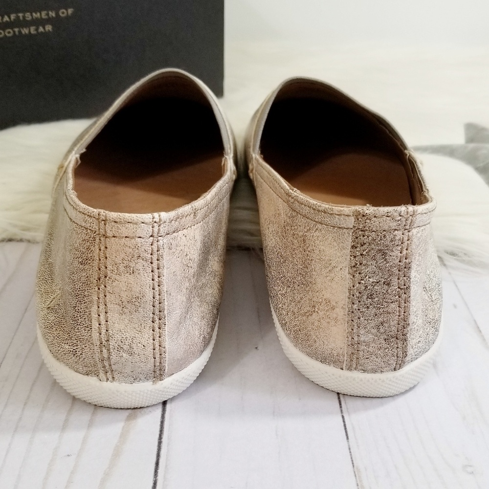 Frye Melanie slip on sneakers metallic moonlight - Picture 4 of 7